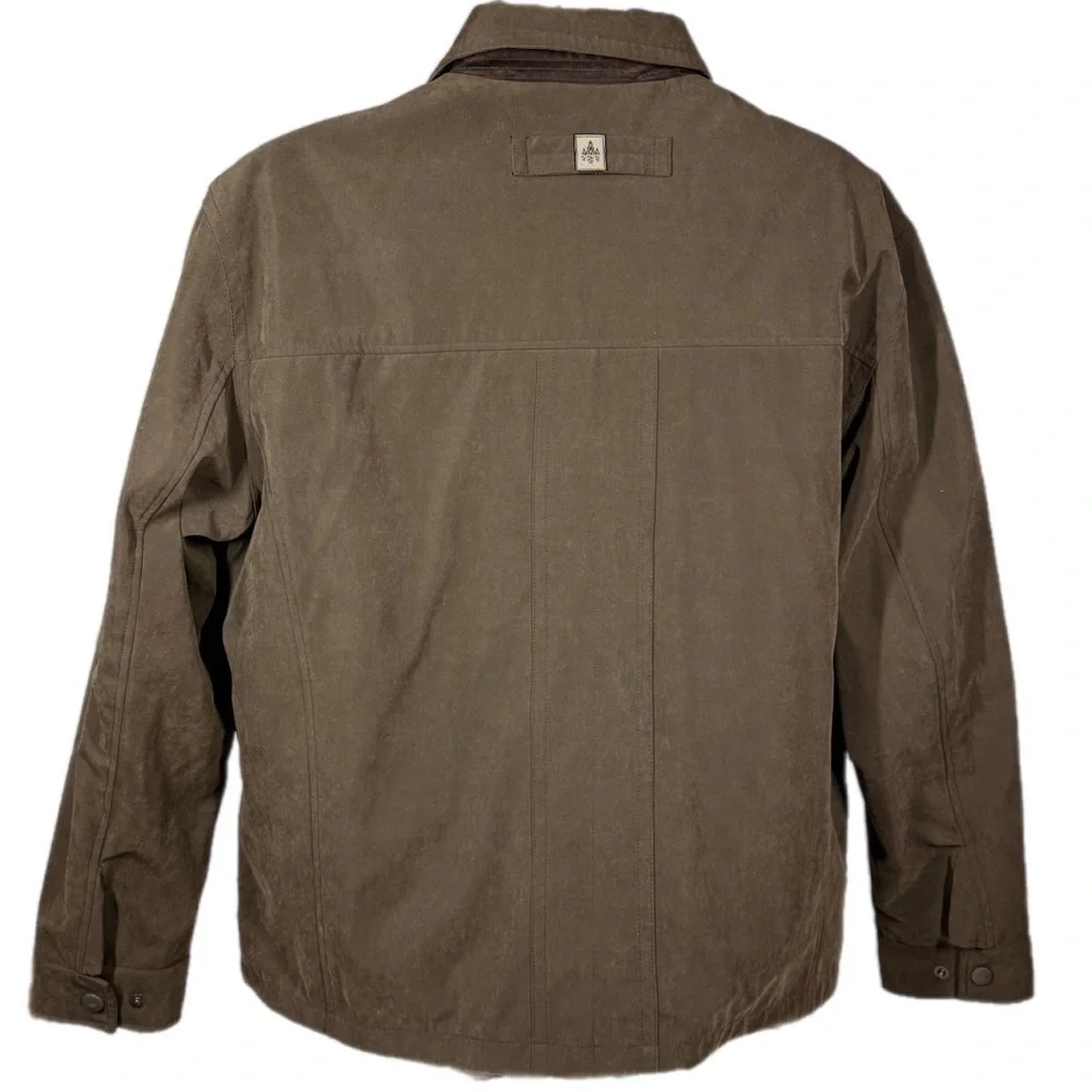 RAINFOREST | Men's  Brown Removable Liner Down Feather Jacket 2 in 1